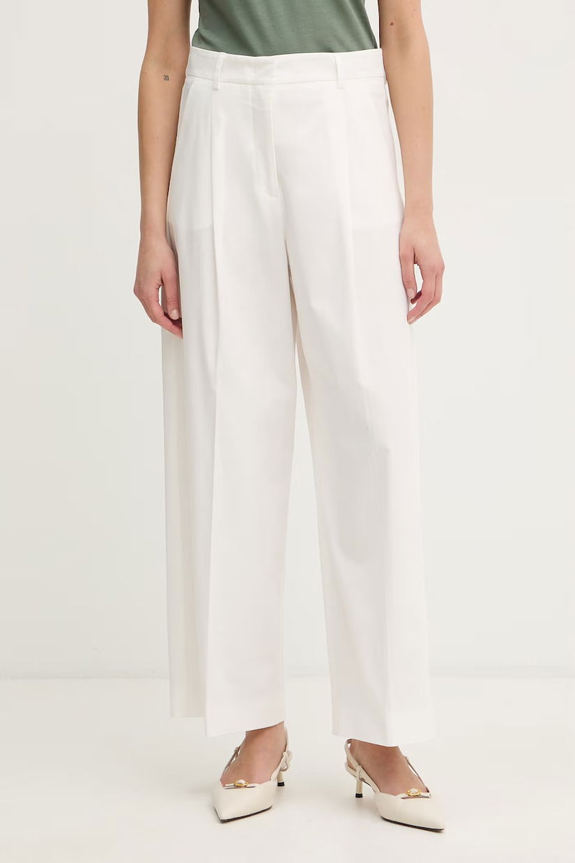 Weekend Max Mara pantaloni pentru femei, din bumbac cu elastan BELLICO