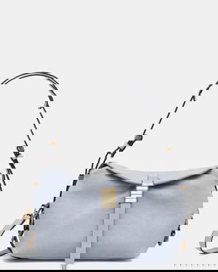 Pinko geantă crossbody pentru femei, din piele întoarsă Horizontal