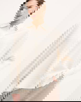 Sisley cămașă pentru femei, cu lyocell