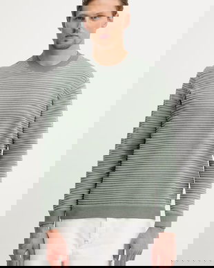 Armani Exchange pulover pentru bărbați, cu vâscoză