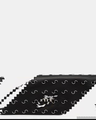 Pinko geantă poștaș pentru femei, din piele