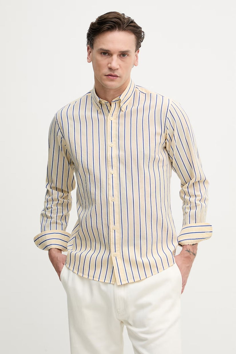 United Colors of Benetton cămașă pentru bărbați, din bumbac