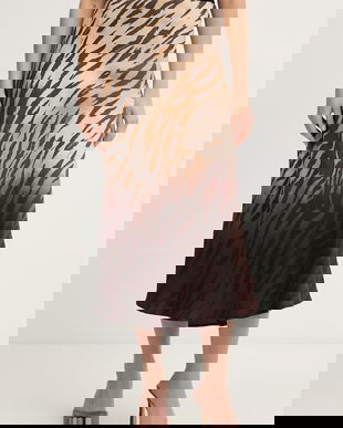 Pinko fustă cu vâscoză