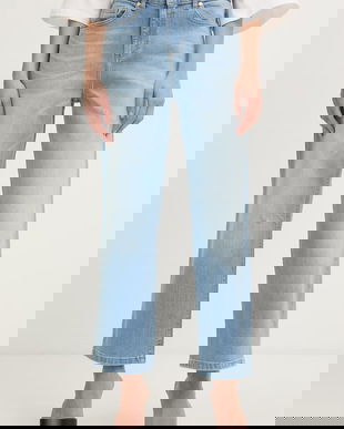 Just Cavalli blugi straight pentru femei