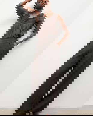 Answear.LAB pantaloni pentru femei, din in