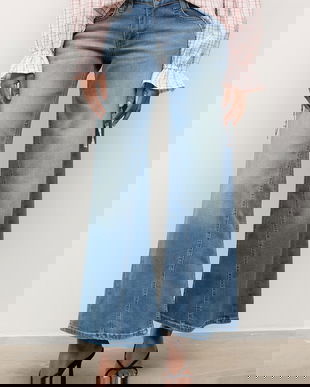 Answear.LAB blugi straight pentru femei