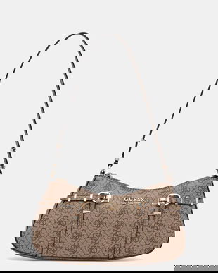 Guess geantă de damă cu imitație de piele LEONA