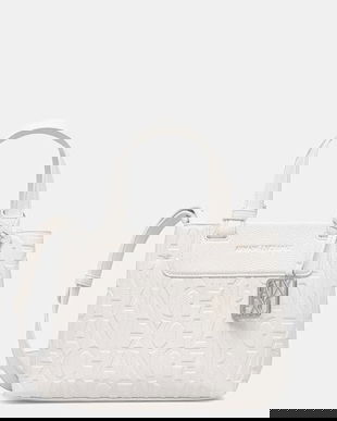 Armani Exchange tote bag pentru femei, cu imitație de piele