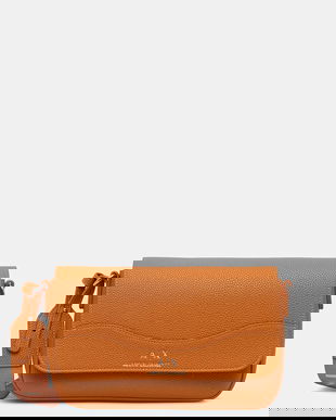 Armani Exchange geantă poștaș pentru femei, cu imitație de piele