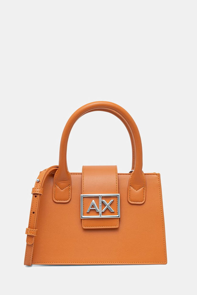 Armani Exchange tote bag pentru femei, cu imitație de piele