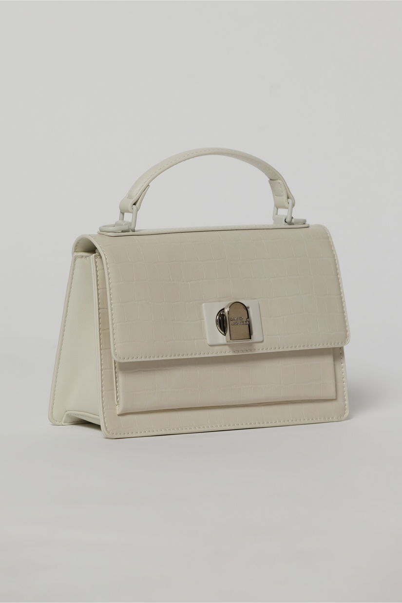 Geanta ivoar office din piele ecologica cu imprimeu sarpe