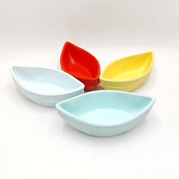 Recipient ceramic tip barcuta bleu deschis 45812