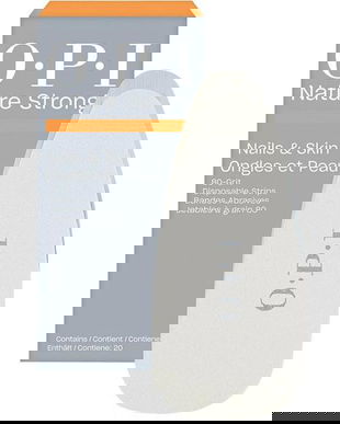 Set Benzi Abrazive pentru Pila de Picioare - OPI Nature Strong Disposable Grit Strips, granulatie 80, 20 benzi