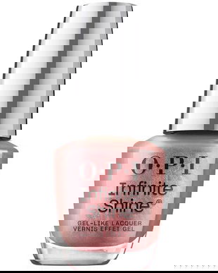 Lac de Unghii cu Efect de Gel - OPI Infinite Shine, nuanta Chicago Champaign Toast, 15 ml