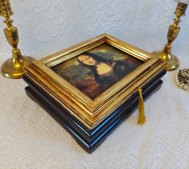 Casetă bijuterii -Mona Lisa