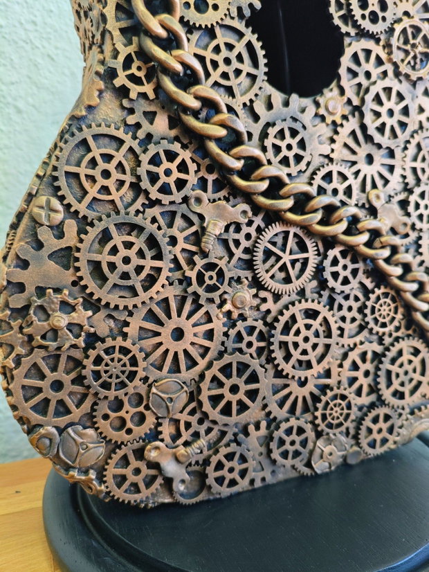 Lampă/veioză -Chitară Steampunk