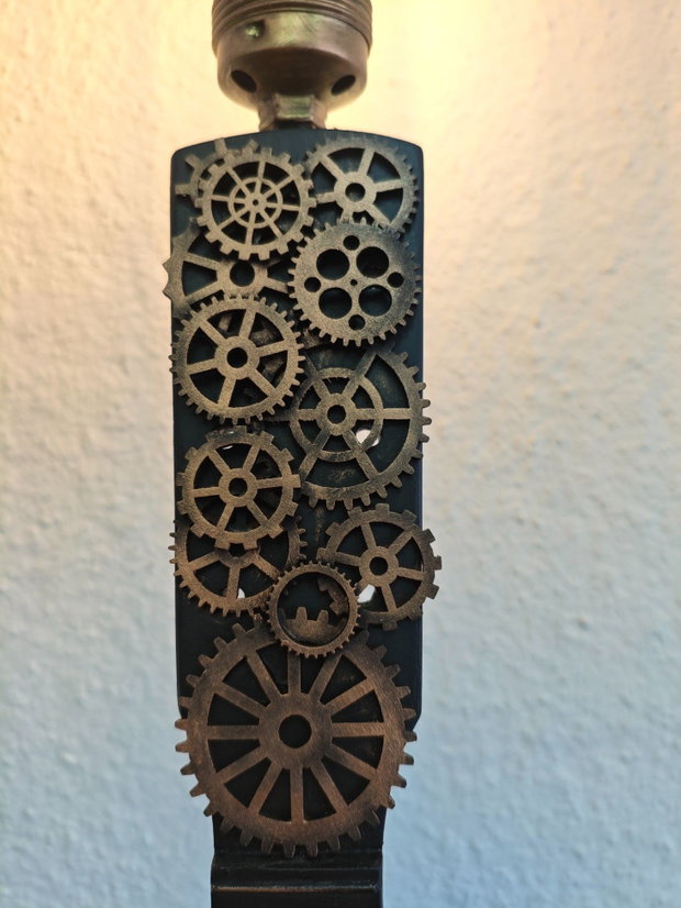 Lampă/veioză -Chitară Steampunk