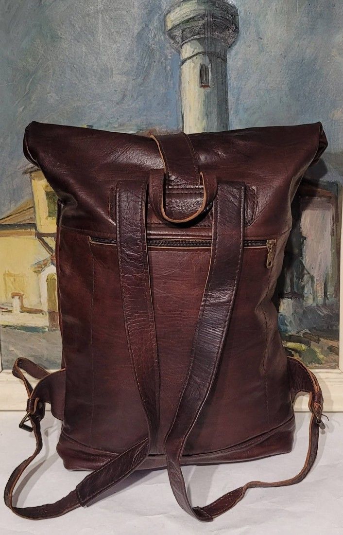 Rucsac unisex din puele