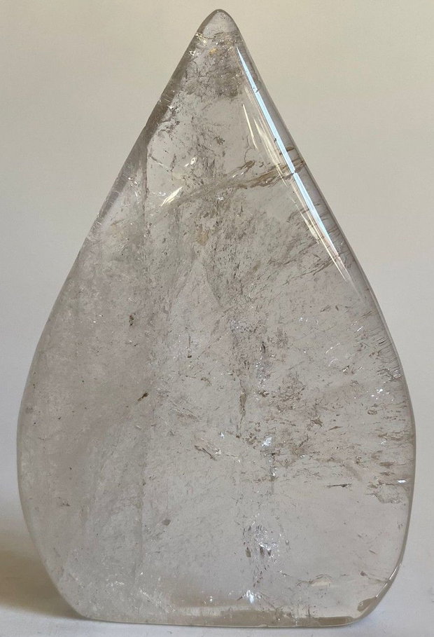 Cuart Transparent (Cristal de Stanca) - Sculptura piatra semipretioasa
