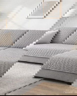 Husă / Protectie colțar/ canapea in forma de L,  impermeabila și matlasa