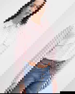 United Colors of Benetton cămașă pentru femei, cu bumbac