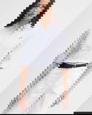 U.S. Polo Assn. cămașă STRIPE STRETCH CLASSIC FIT OXFORD