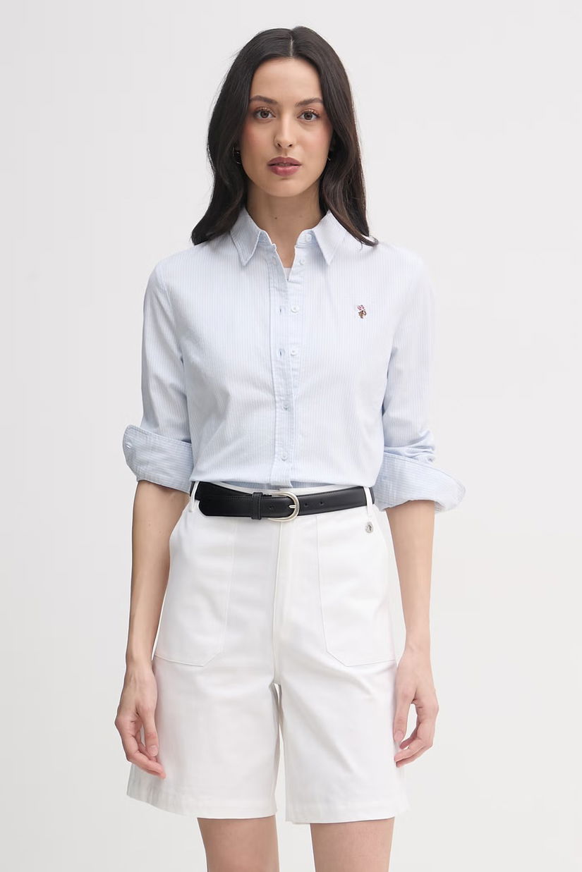 U.S. Polo Assn. cămașă STRIPE STRETCH CLASSIC FIT OXFORD