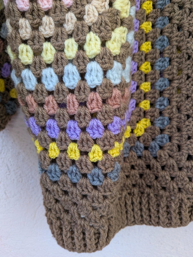 Cardigan crosetat