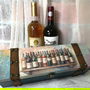 Cutie decorata manual pentru sticla de vin