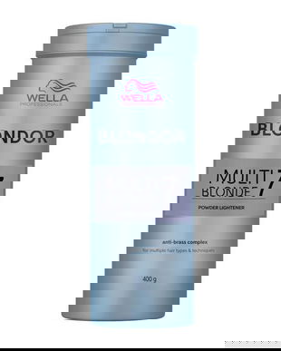 Pudra Decoloranta - Wella Professionals Blondor Multi Blonde 7 Powder Lightener, 400 g