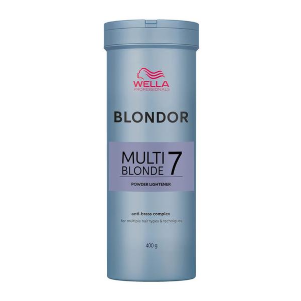 Pudra Decoloranta - Wella Professionals Blondor Multi Blonde 7 Powder Lightener, 400 g