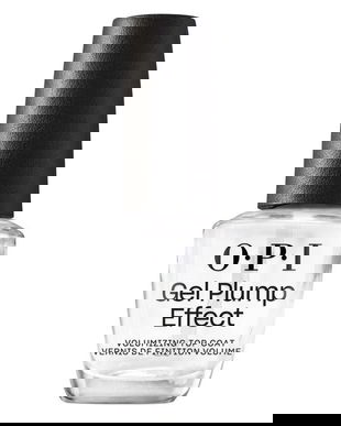 Top Coat pentru Lac de Unghii - OPI Nail Lacquer Gel Plump Effect Volumizing Top Coat, 15 ml