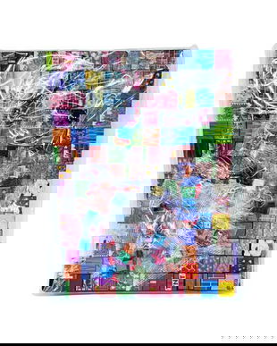 Set 140 Cuburi Magnetice Minecraft cu Figurine