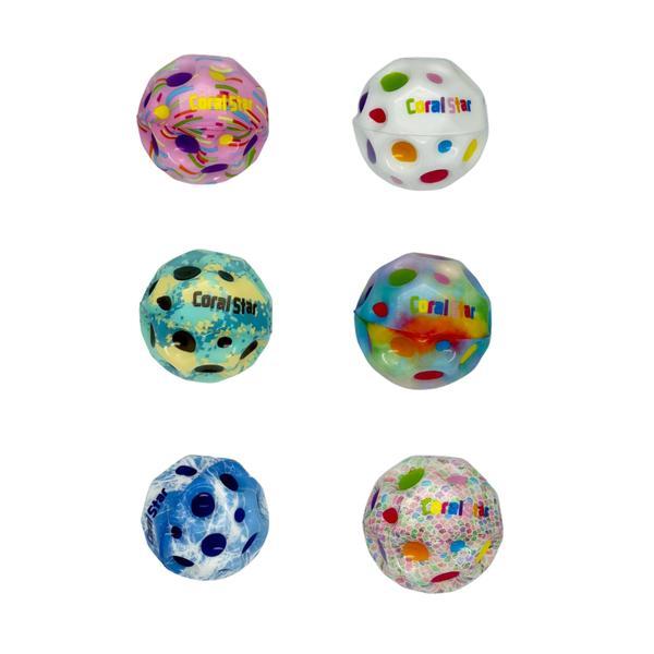 Minge Antistres Moon 6 cm, Minge Saritoare pentru Copii