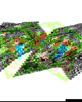 Set 3 Plicuri Figurine Surpriza Minecraft