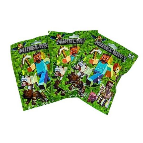 Set 3 Plicuri Figurine Surpriza Minecraft