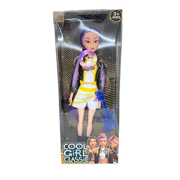 Papusa K-Pop Rumi Cool Girl Classic cu Muzica, 30 cm