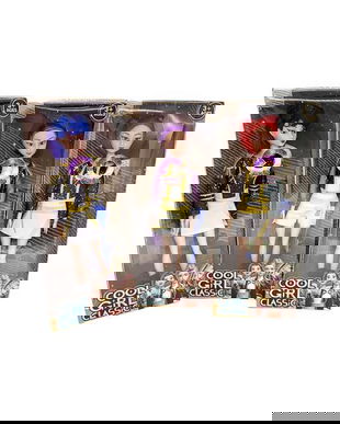 Set 3 Papusi K-Pop Cool Girl Classic cu Muzica, 30 cm