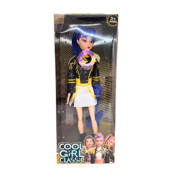 Papusa K-Pop Zoey Cool Girl Classic cu Muzica, 30 cm
