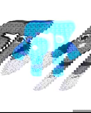 Jucarie de Plus Cifra 67 Albastra, 25 cm