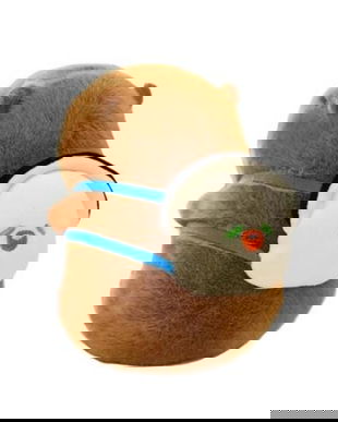 Jucarie de Plus Capybara cu Rucsac Galusca, 20 cm