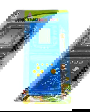 Joc Electronic Tetris Albastru Brick Game 9999 in 1 cu Baterii
