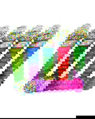 Slime Crystal Mud cu Bile Colorate