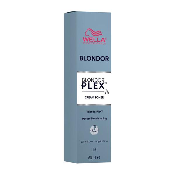 Toner Nuantator pentru Parul Decolorat - Wella Professionals Blondor Blondorplex Cream Toner, /96 Sienna Beige, 60 ml