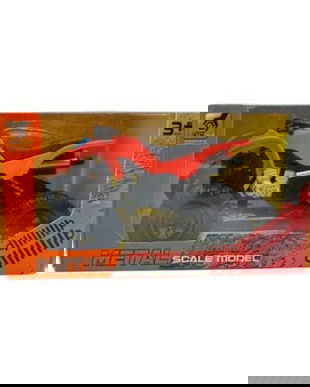 ATV Rosu Metalic pentru Copii, Model Off-Road