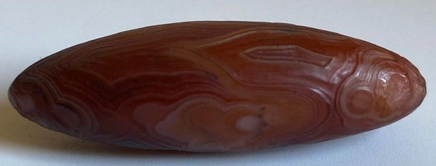 Agat Gobi (Alxa, Alashan) - Specimen piatra semipretioasa