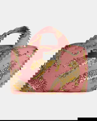 WOUF trusă cosmetică de călătorie Blush Leopard 29 x 18 x 13 cm