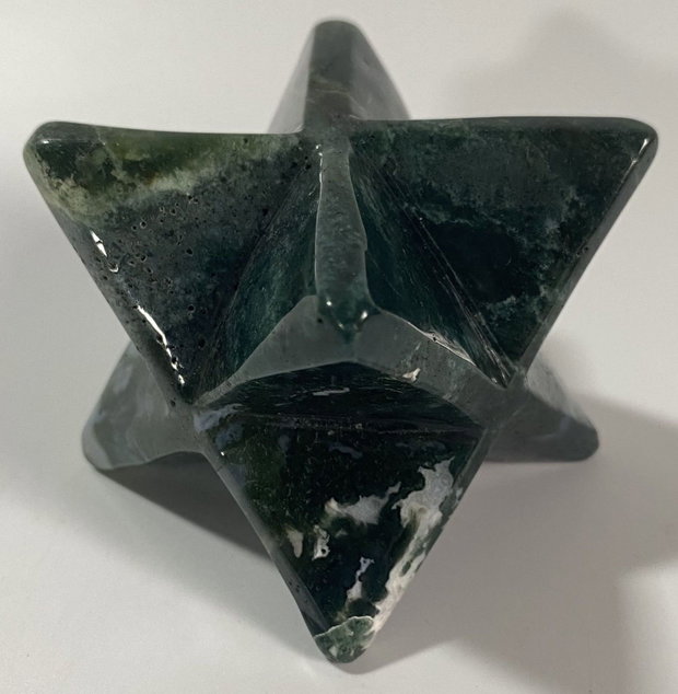 Agat Muschi -Merkaba piatra semipretioasa