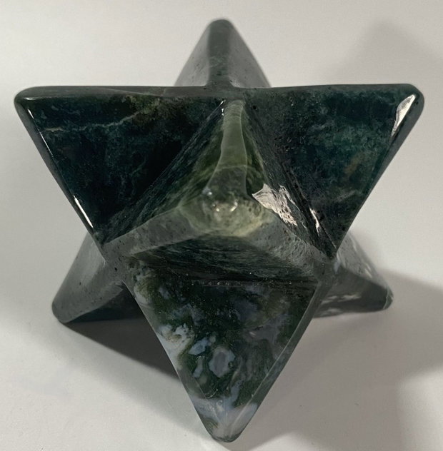 Agat Muschi -Merkaba piatra semipretioasa