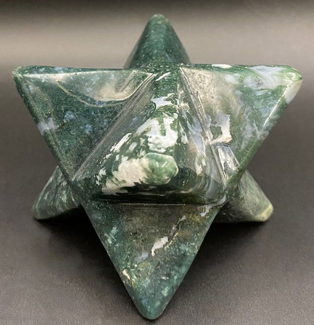 Agat Muschi -Merkaba piatra semipretioasa